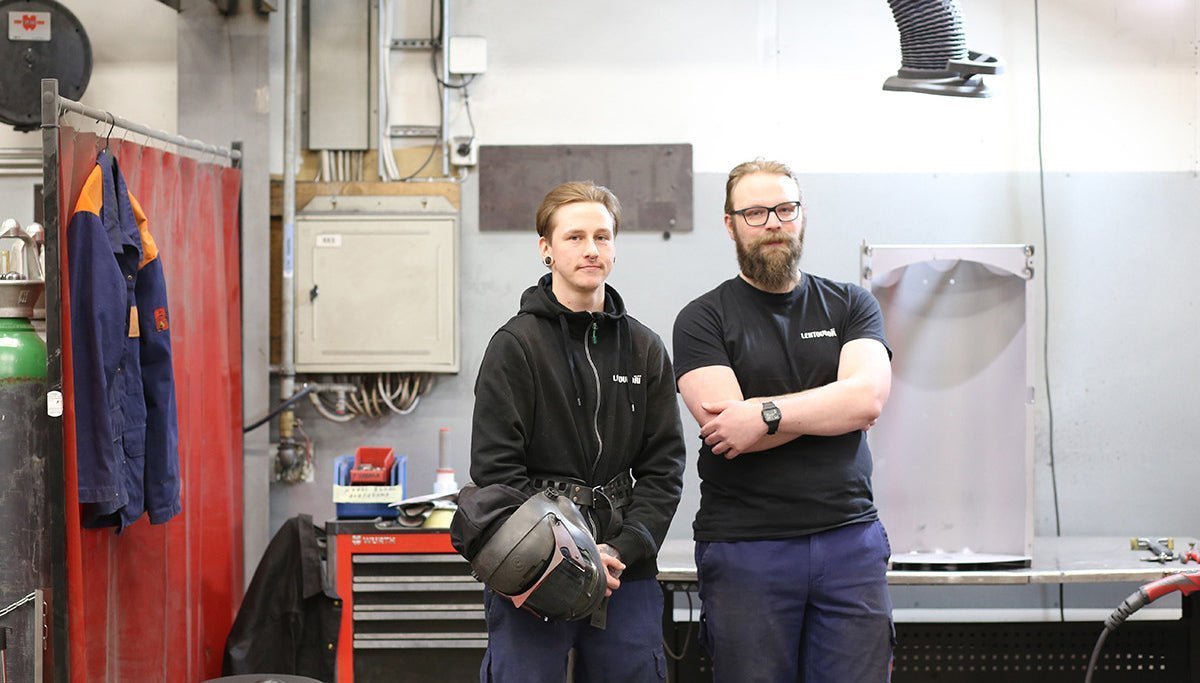 Tekijät esiin: Lehtovuori Oy:n mestarihitsaajat Eeli ja Marko - Lehtovuori