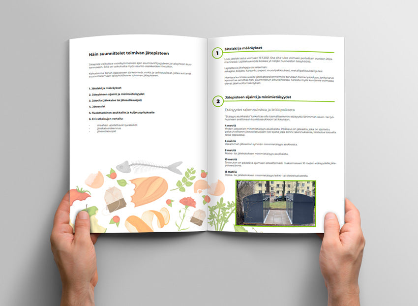 Guide för design av avfallspunkter