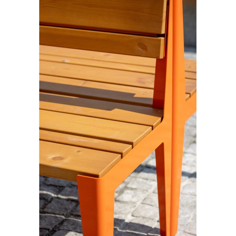 Penkki Kuru Senior, selkänojalla, avoin pääty SPM/M - Lehtovuori