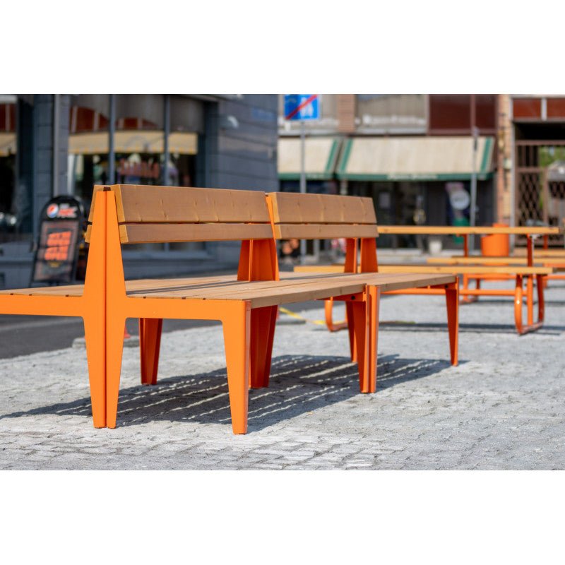 Penkki Kuru Senior, selkänojalla, avoin pääty SPM/M - Lehtovuori