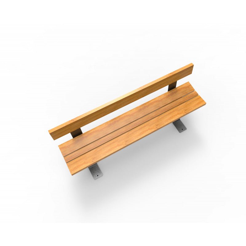 Penkki Kuusamo selkänojalla SPM/M vapaasti seisova - Lehtovuori