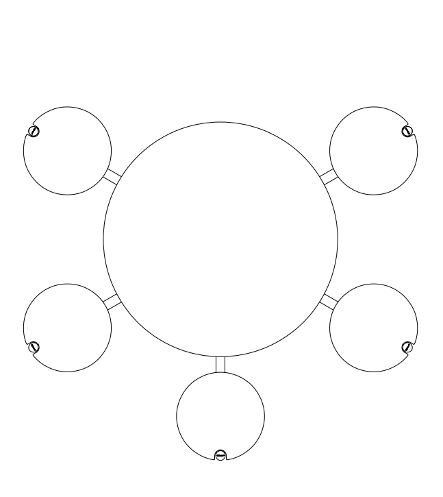 Pöytäpenkki mmcité Orbit LOW460 LOW460 - 002000 - ral1000 - Lehtovuori