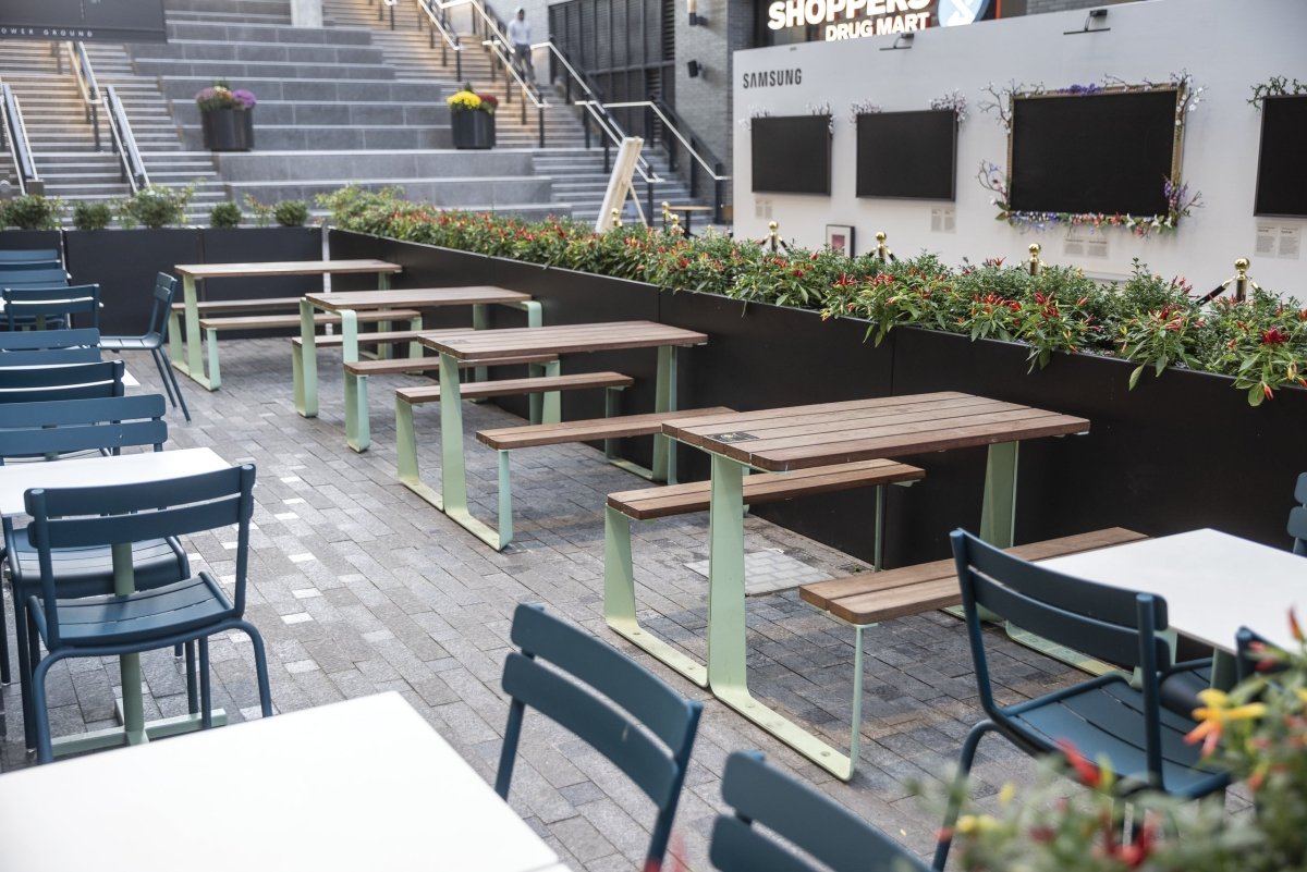 Pöytäpenkki mmcité Rautster RTS150t RTS150 - 202000 - ral1000 - Lehtovuori