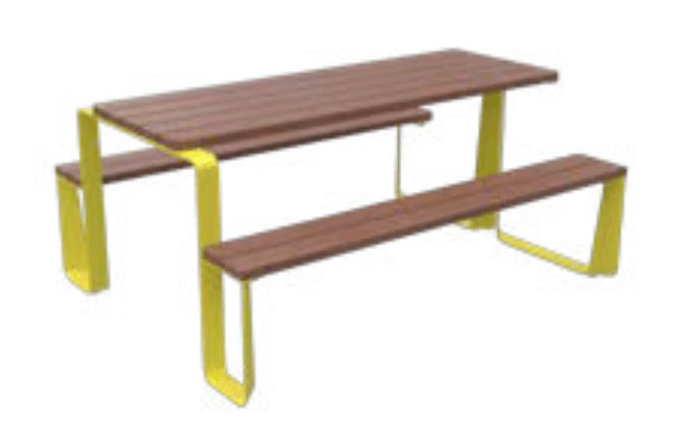 Pöytäpenkki mmcité Rautster RTW151t RTW151 - 202000 - ral1000 - Lehtovuori