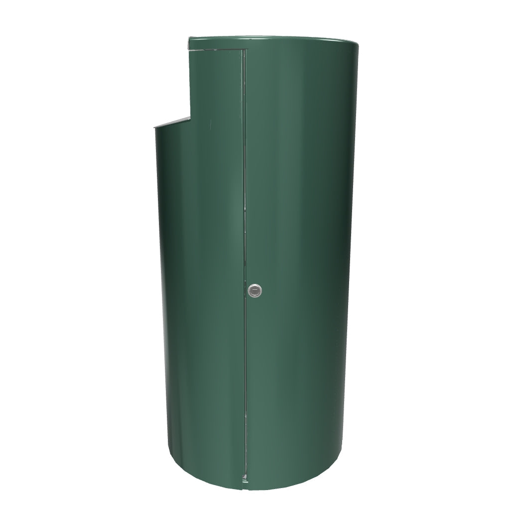 Papperskorg CITY 140 DOGGY/HYGIENIA, pulverlackad