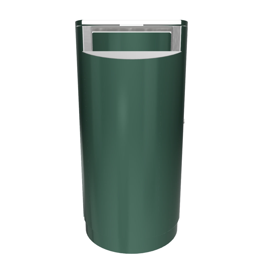 Papperskorg CITY 200, pulverlackad