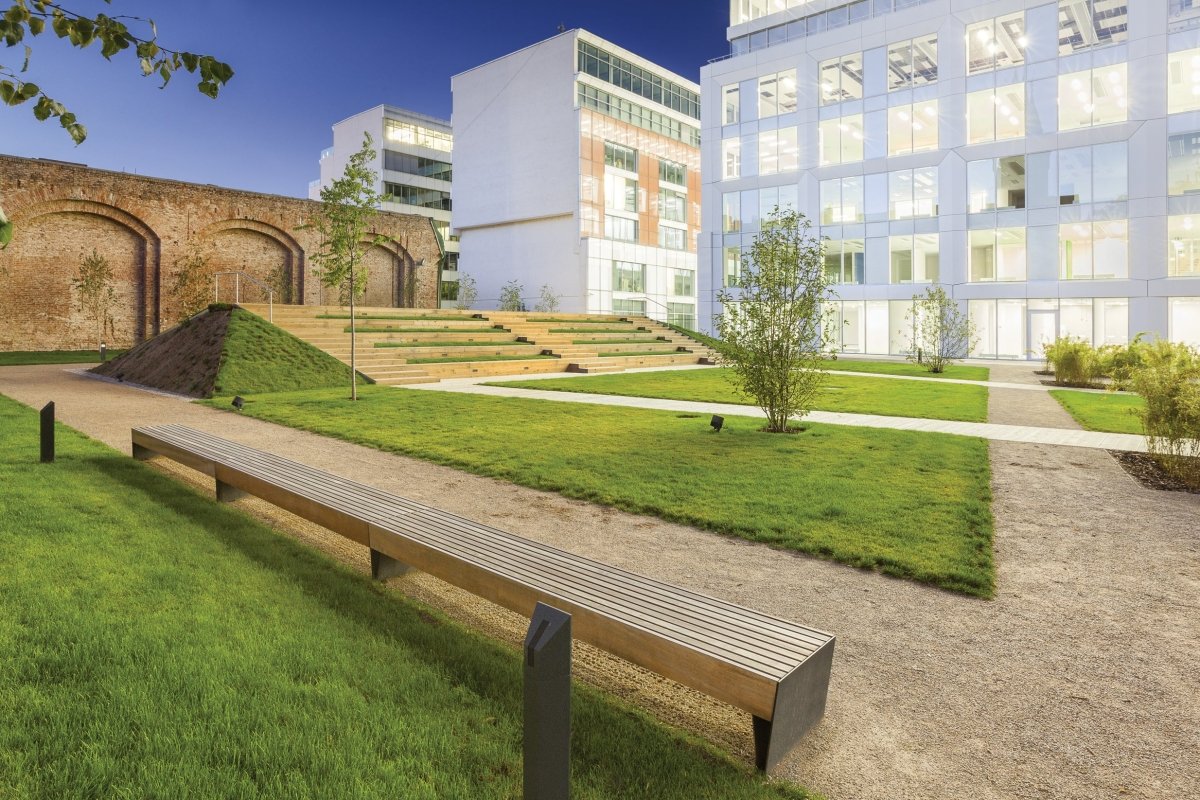 Puistonpenkki Blocq LBQ110t - Lehtovuori