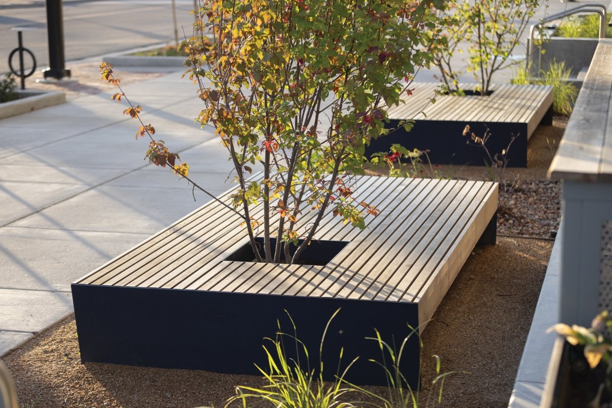 Puistonpenkki Blocq LBQ500t - Lehtovuori