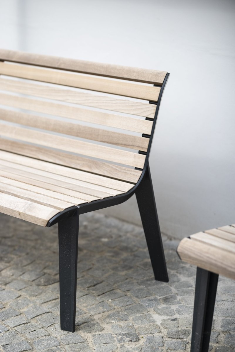 Puistonpenkki Emau EM151t - Lehtovuori