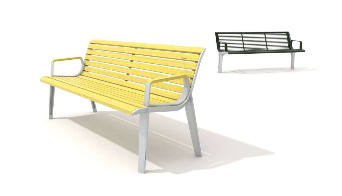 Puistonpenkki Emau EM156t - Lehtovuori