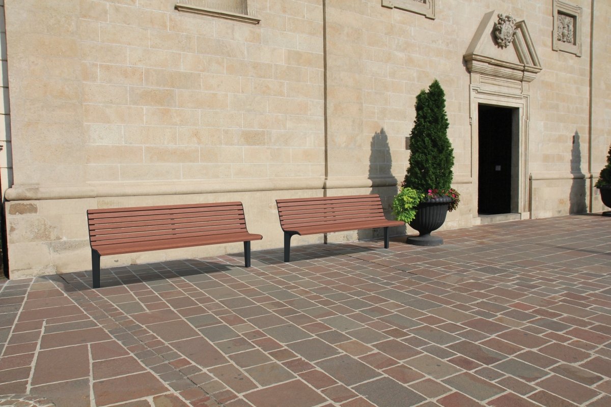 Puistonpenkki Emau Solo EMS151t - Lehtovuori