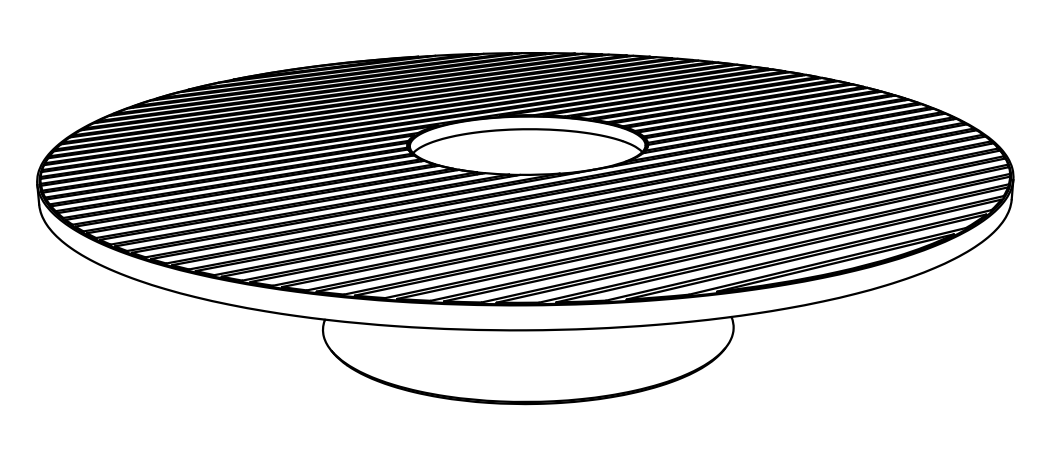 Puistonpenkki mmcité Conics CON316t CON316 - 202001 - ral1000 - 1 - Lehtovuori