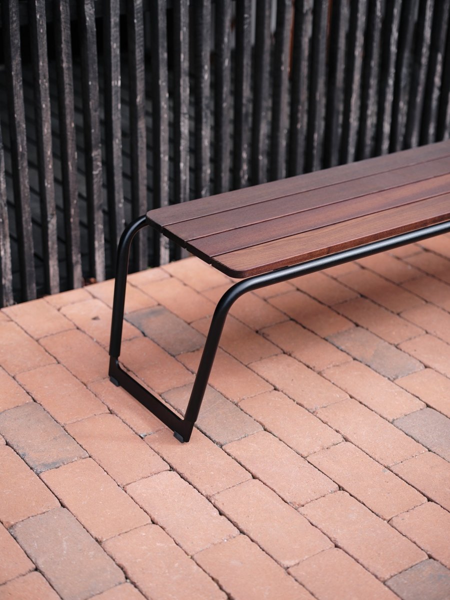 Puistonpenkki mmcité Linfa LNF111t LNF111 - 202000 - ral1000 - Lehtovuori