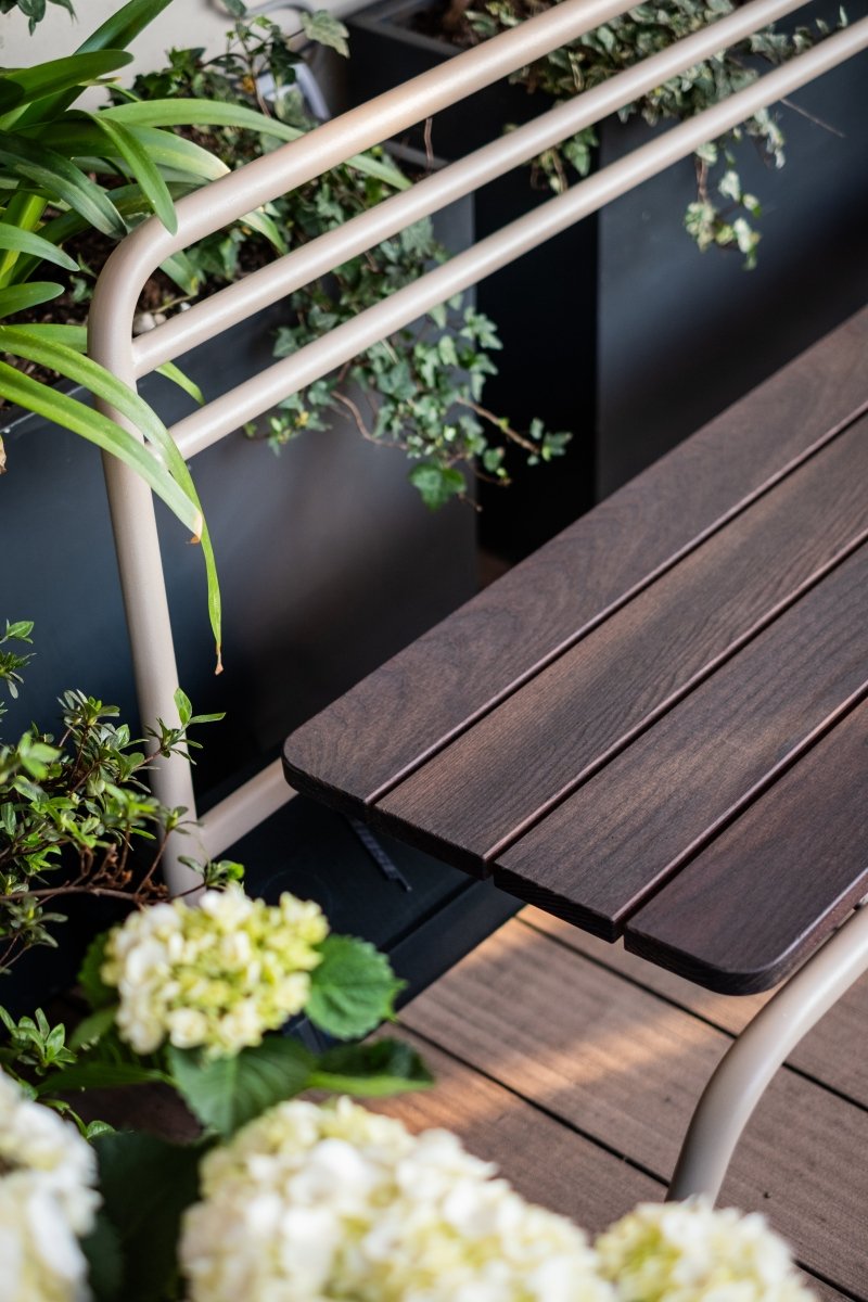 Puistonpenkki mmcité Linfa LNF151t LNF151 - 202000 - ral1000 - Lehtovuori