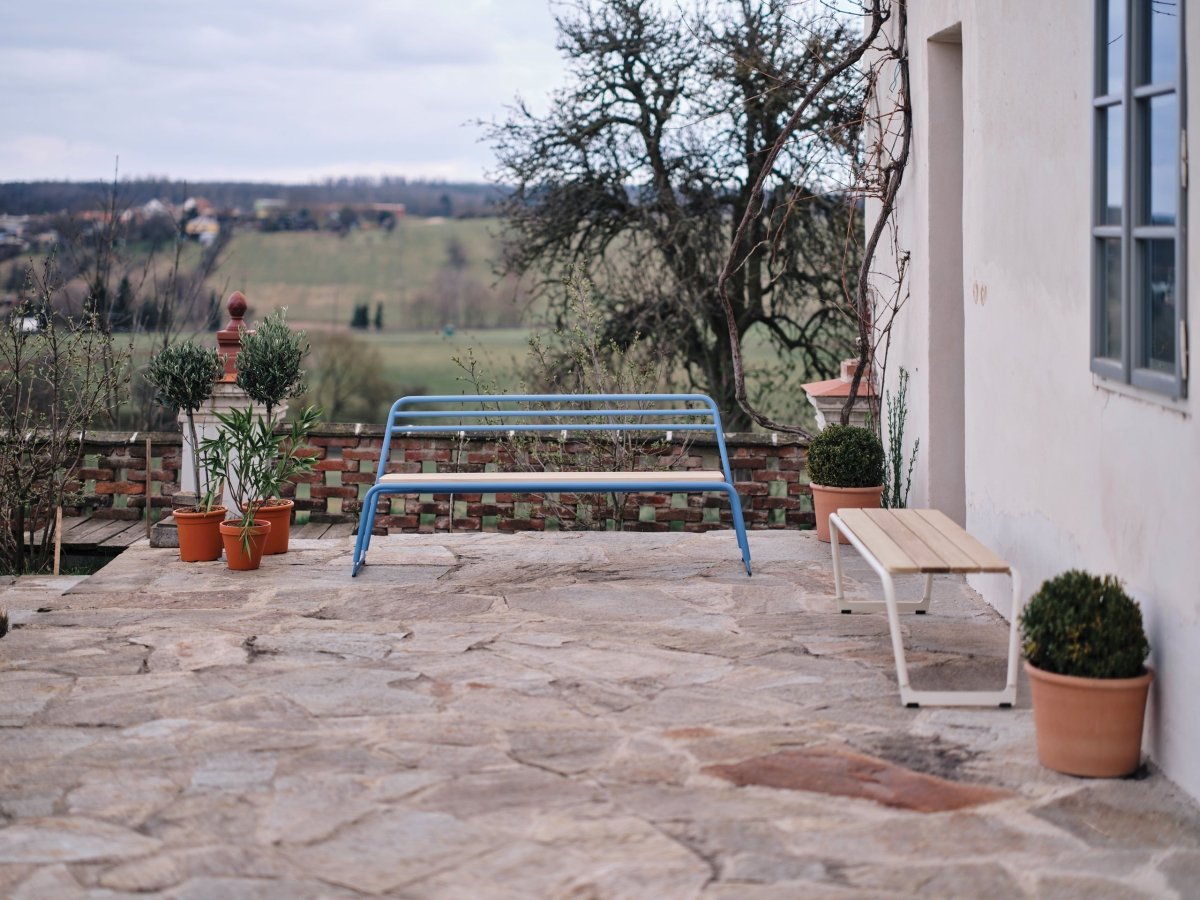 Puistonpenkki mmcité Linfa LNF151t LNF151 - 202000 - ral1000 - Lehtovuori