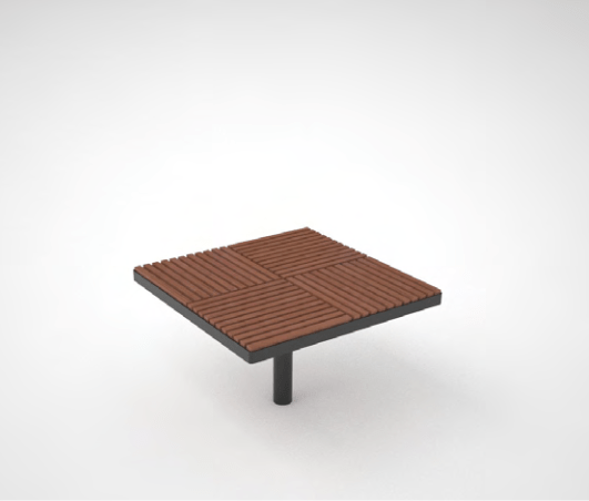 Puistonpenkki mmcité Pixel PIX310r PIX310 - 502000 - ral1000 - Lehtovuori