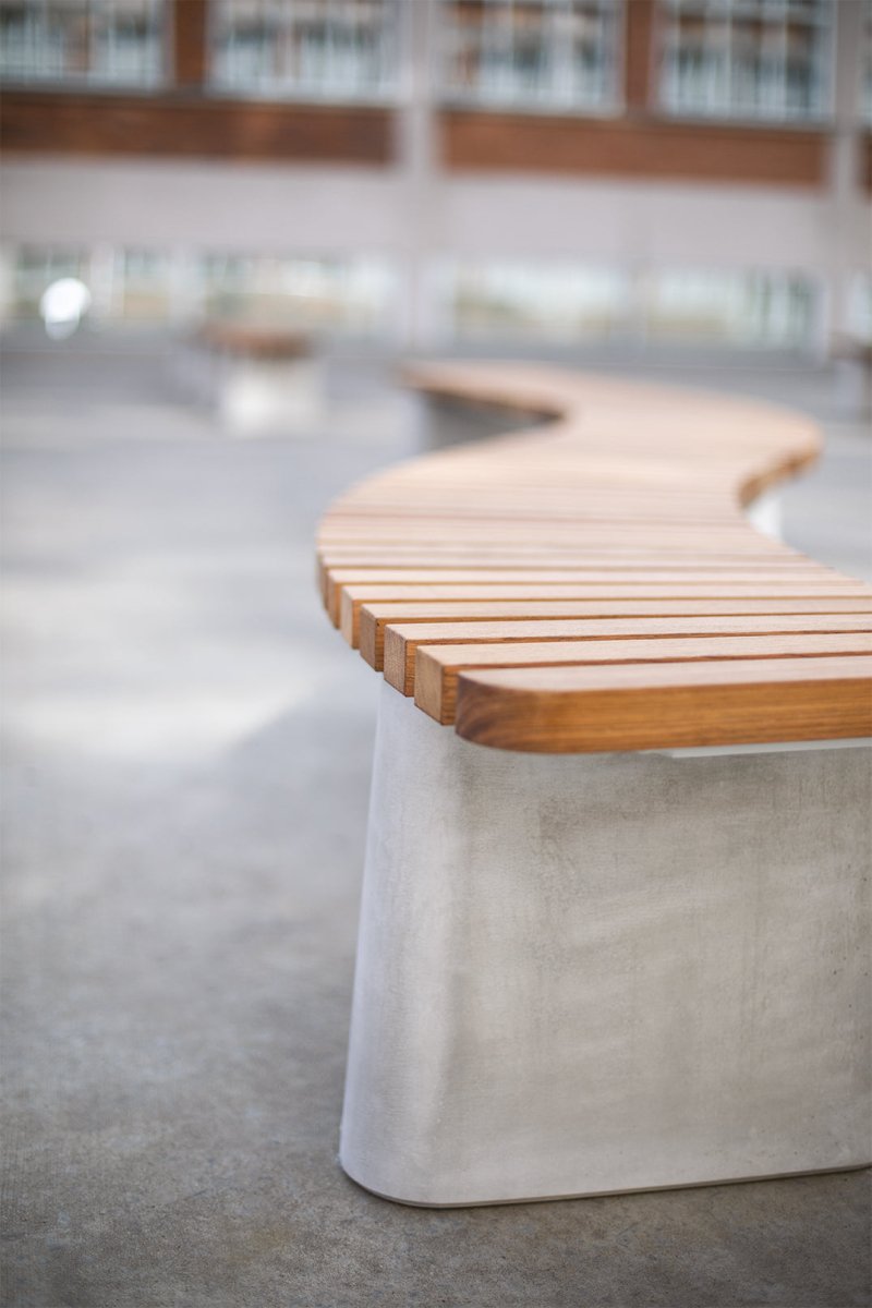 Puistonpenkki mmcité Reforma REF610t REF610 - 202002 - ral1000 - 1 - Lehtovuori