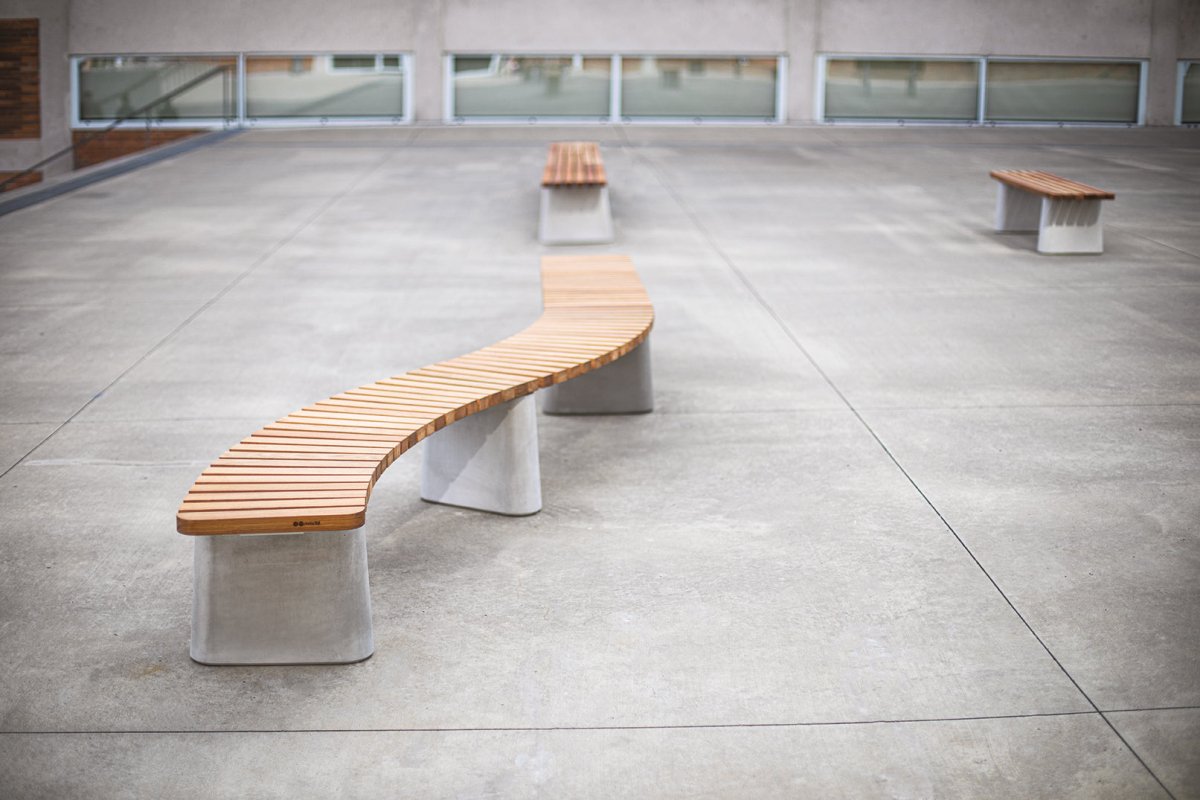 Puistonpenkki mmcité Reforma REF610t REF610 - 202002 - ral1000 - 1 - Lehtovuori