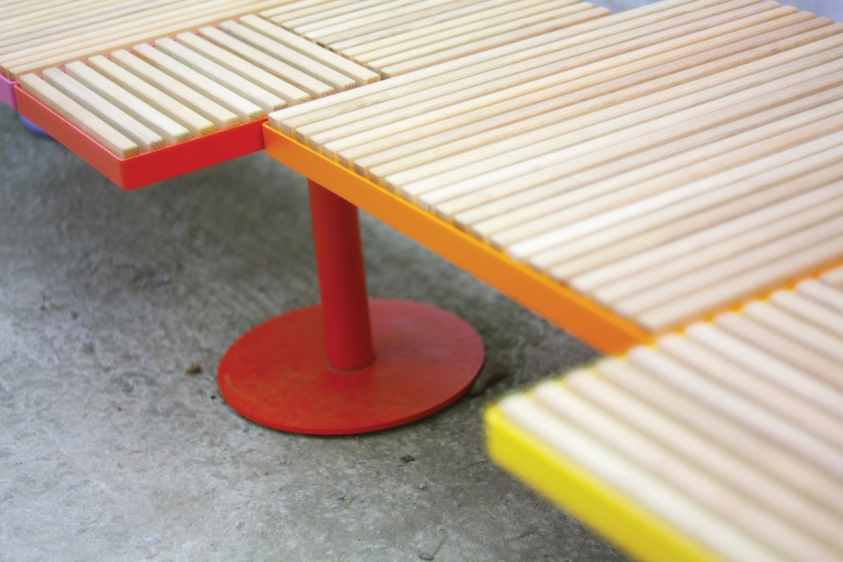 Puistonpenkki Pixel PIX210r - Lehtovuori