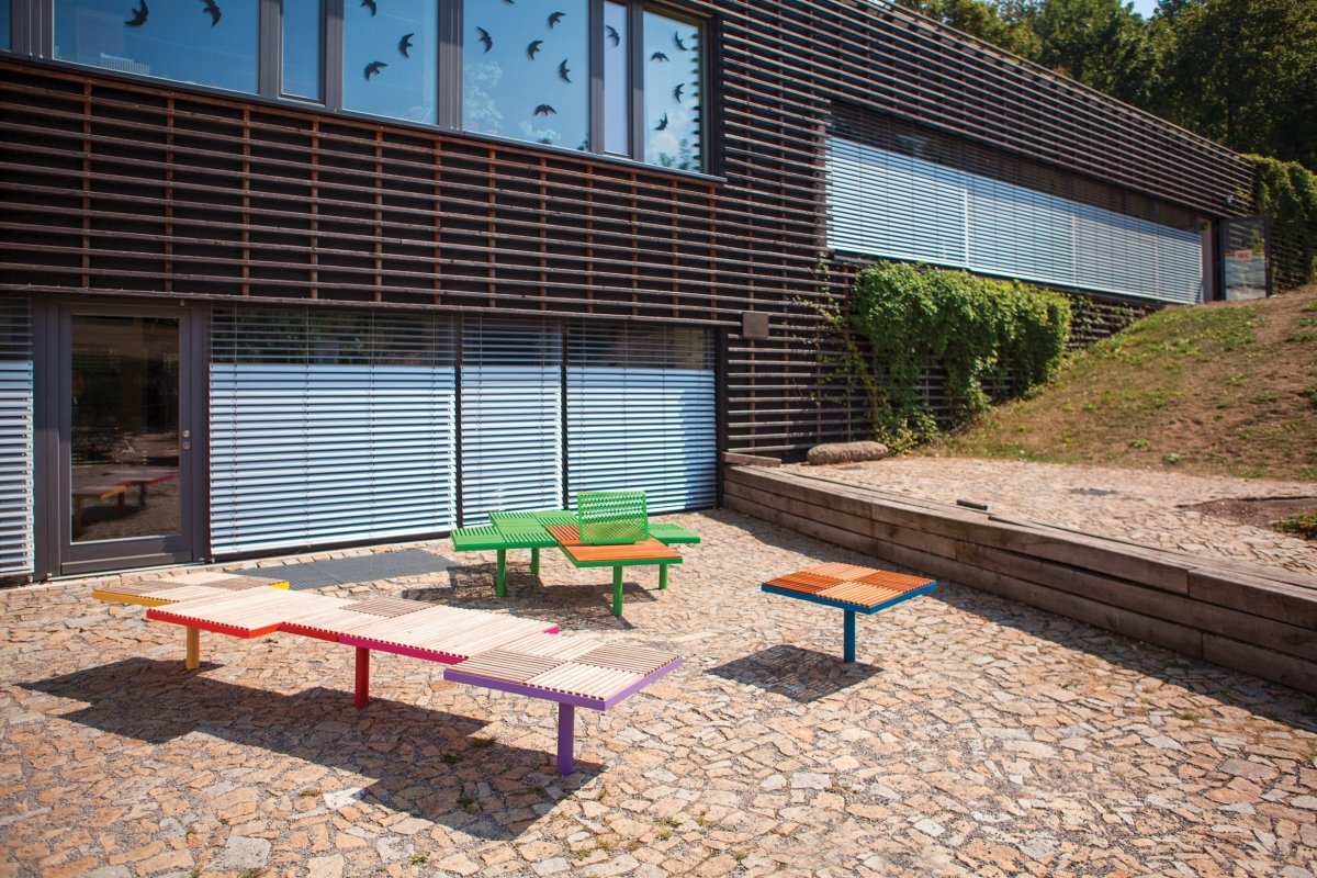 Puistonpenkki Pixel PIX310r - Lehtovuori