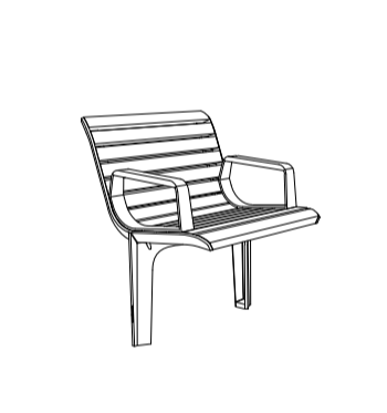 Tuoli mmcité Emau Solo EMS157t EMS157 - 202000 - ral1000 - Lehtovuori