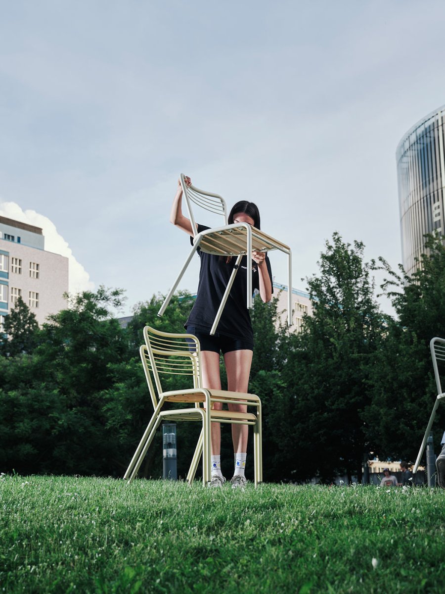 Tuoli mmcité Flaneur FLN110t FLN110 - 202000 - ral1000 - Lehtovuori