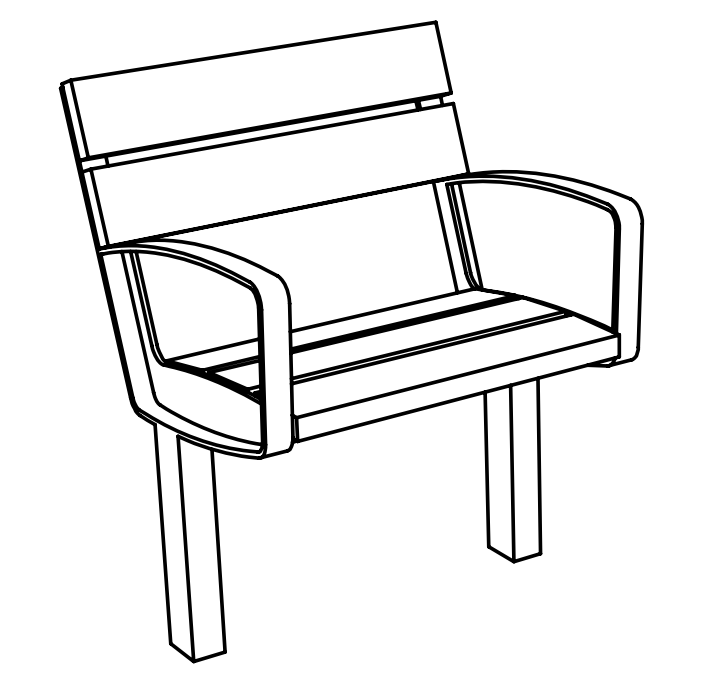Tuoli mmcité Intervera LVR157t LVR157 - 202000 - ral1000 - Lehtovuori