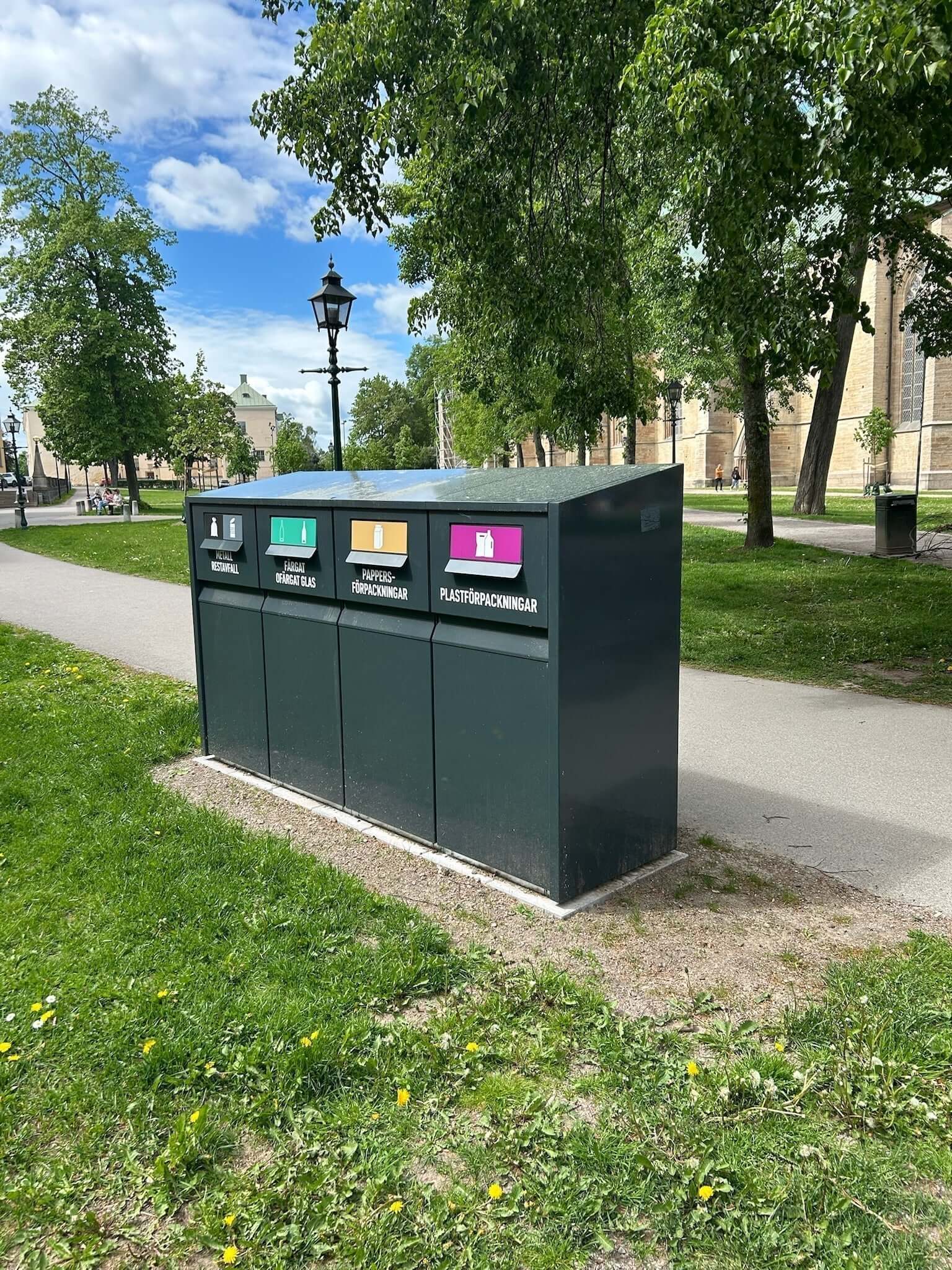 Linköpingin keskusta - Loop-ulkolajitteluastiat