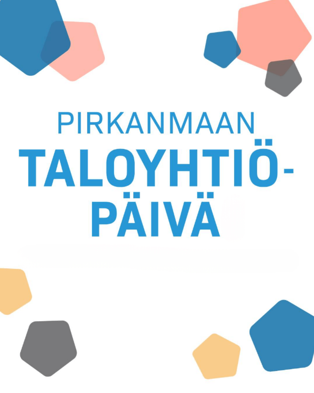 Pirkanmaan Taloyhtiöpäivä 27.10.2026