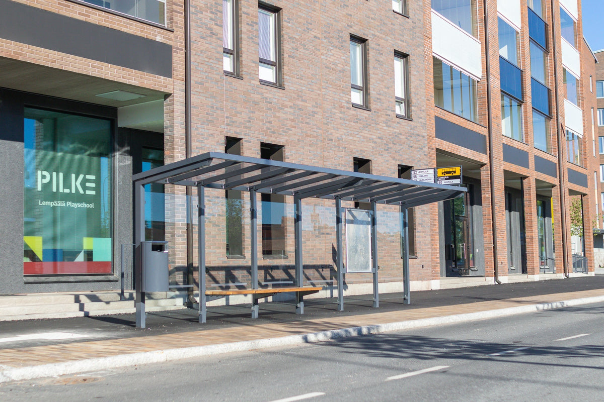Vilken typ av väderskydd passar bäst för en bostadsförening, en skola eller en offentlig miljö?
