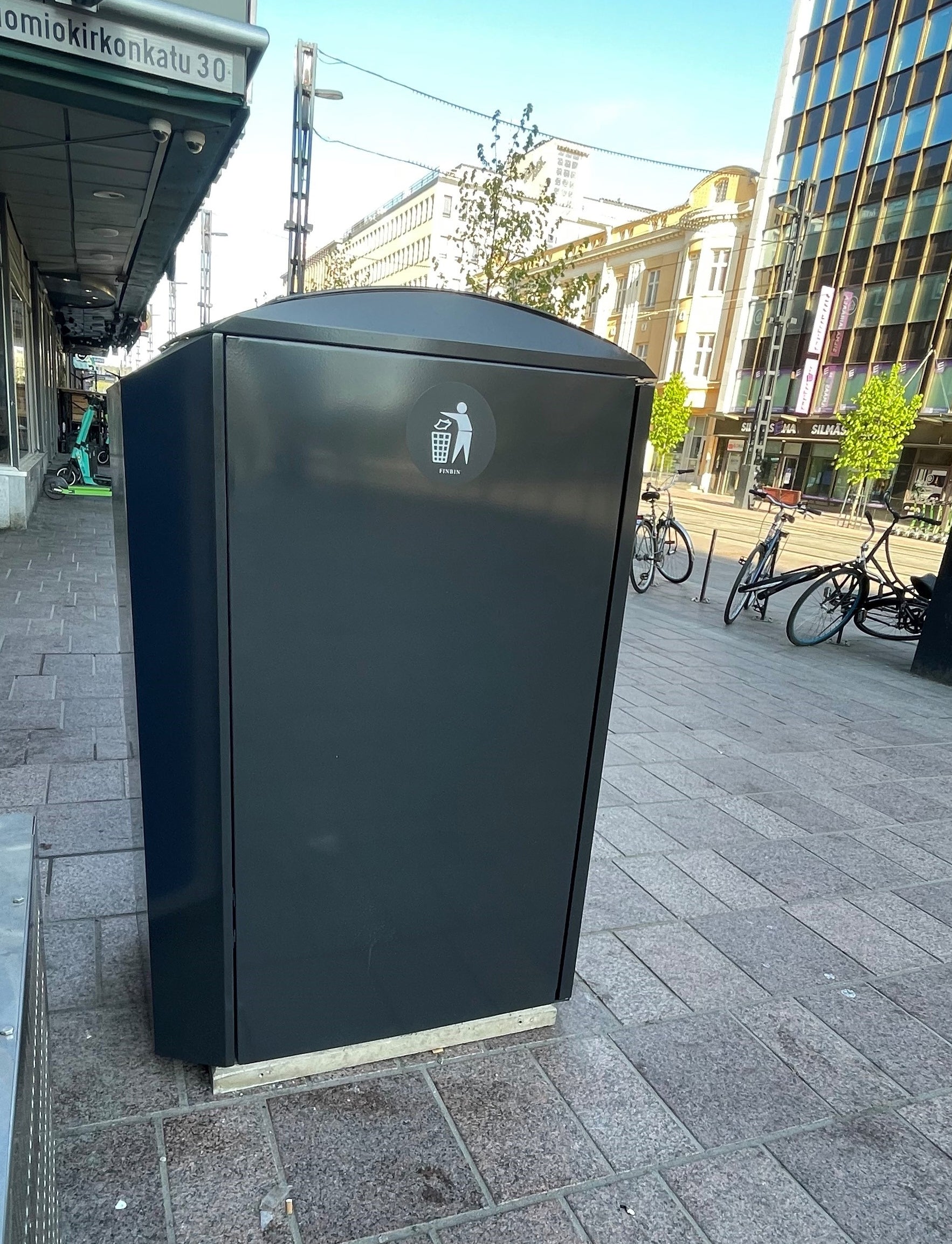 Smart papperskorg CitySolar 360