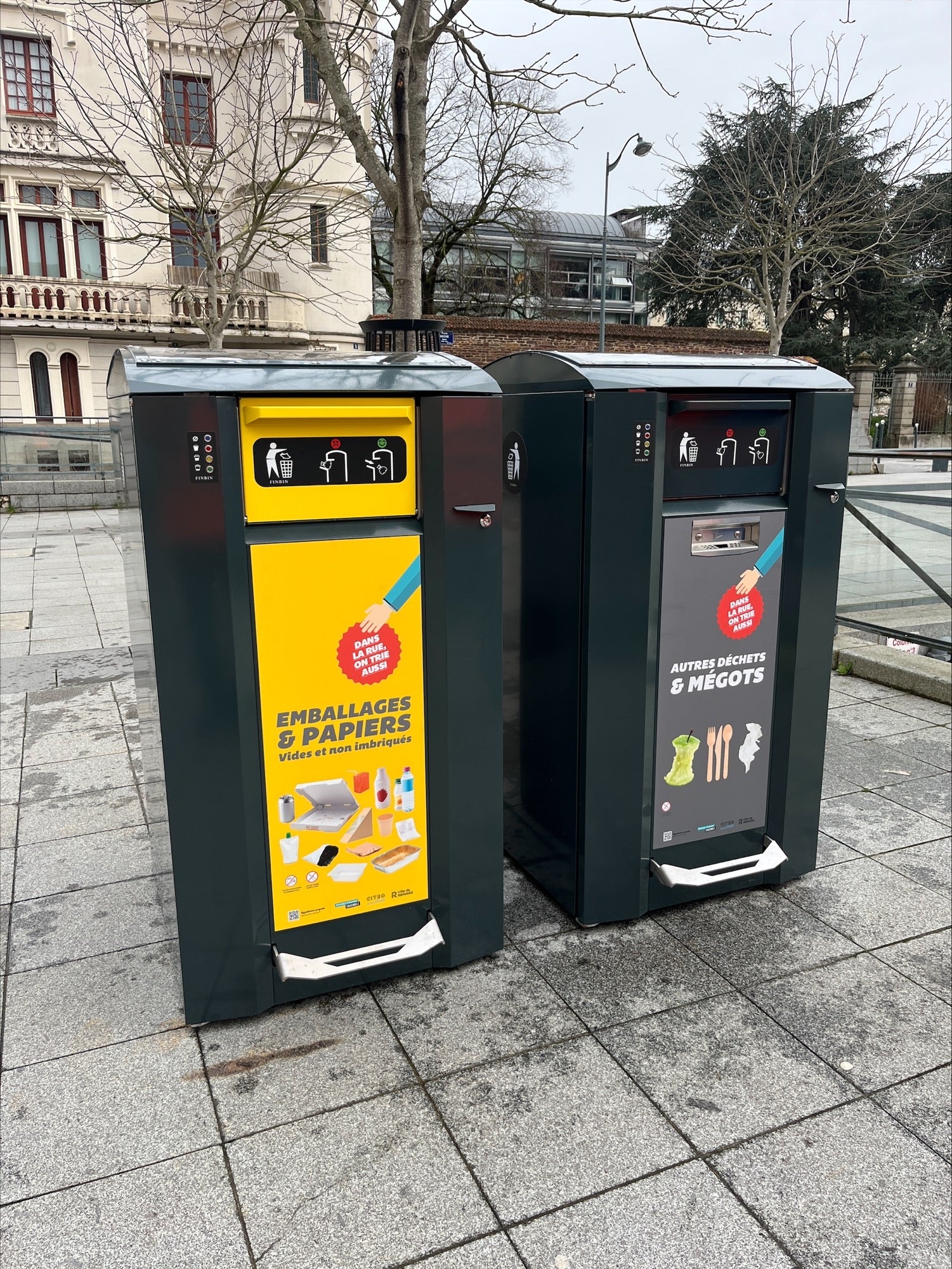 Smart papperskorg CitySolar 360