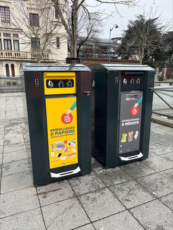 Smart papperskorg CitySolar 360