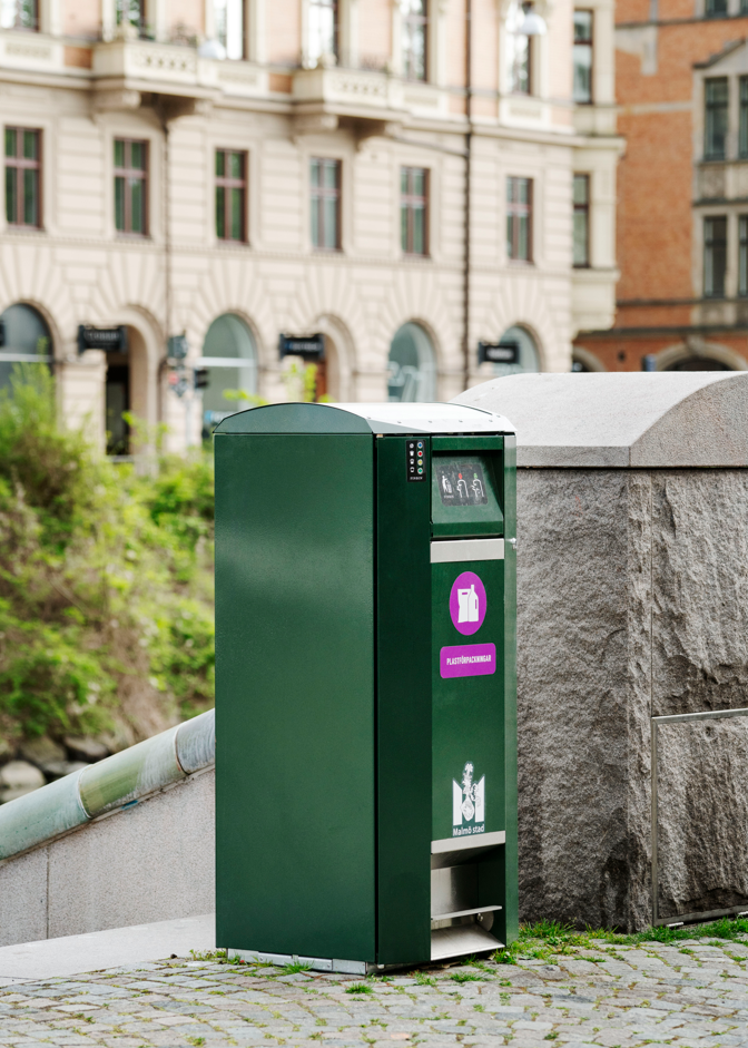 Smart papperskorg CitySolar 120