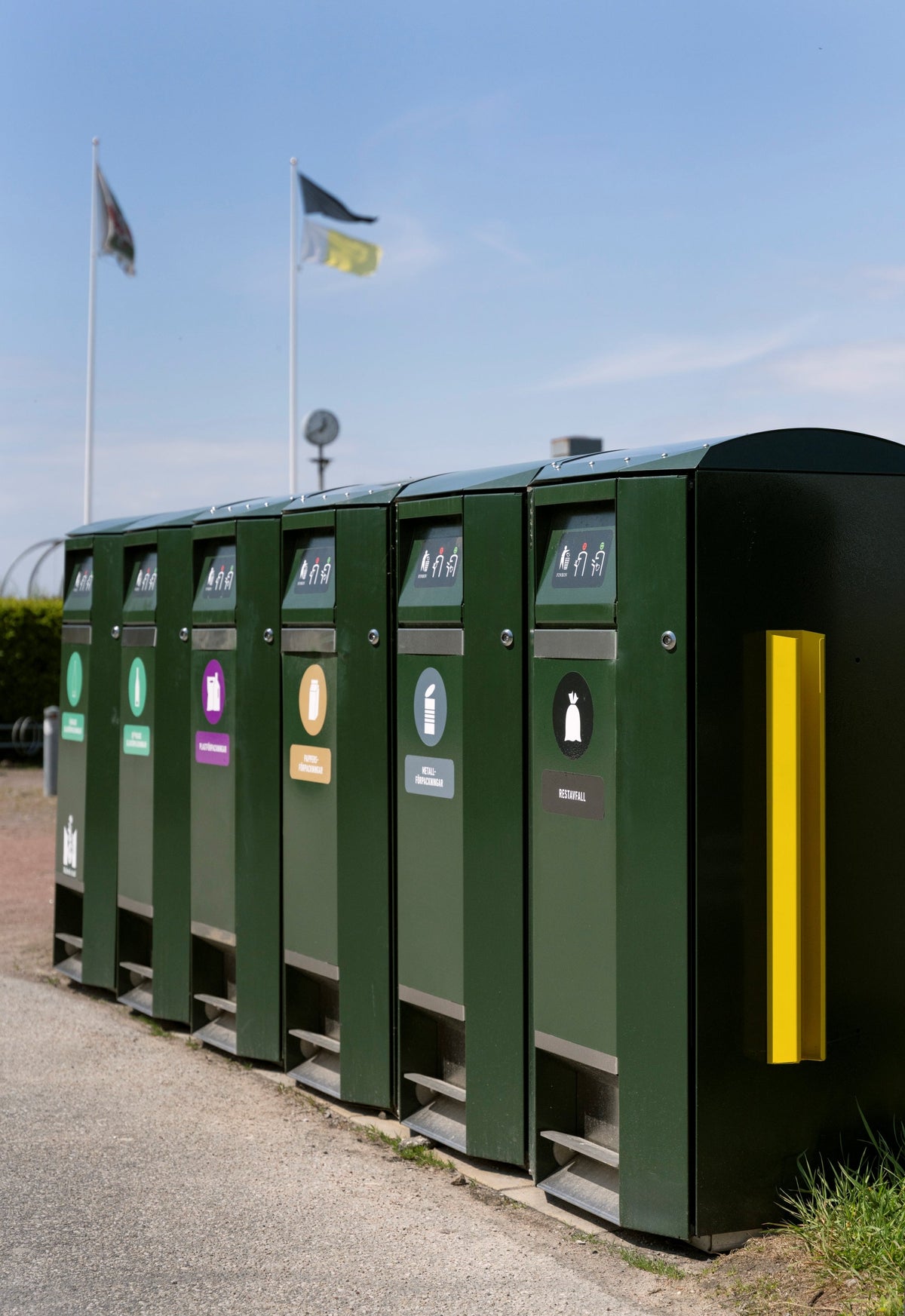 Smart papperskorg CitySolar 120