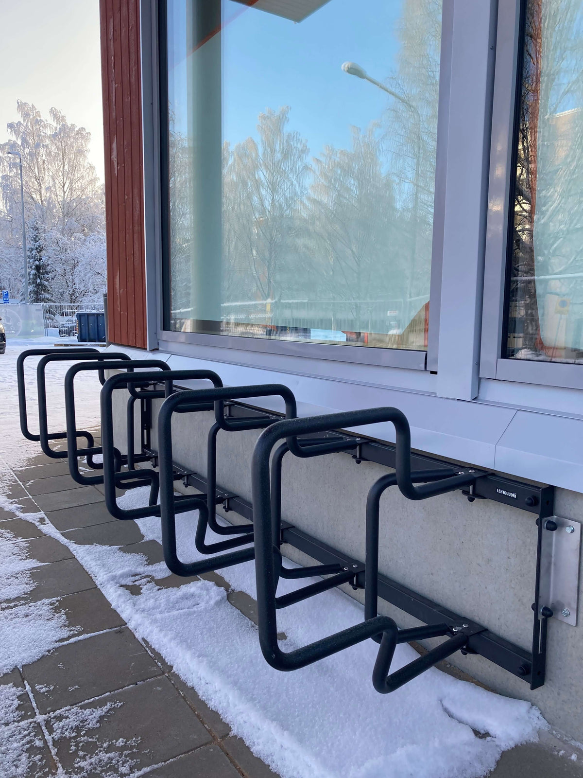 Cykelställ CubiQ Premium, enkelsidigt, väggmontering