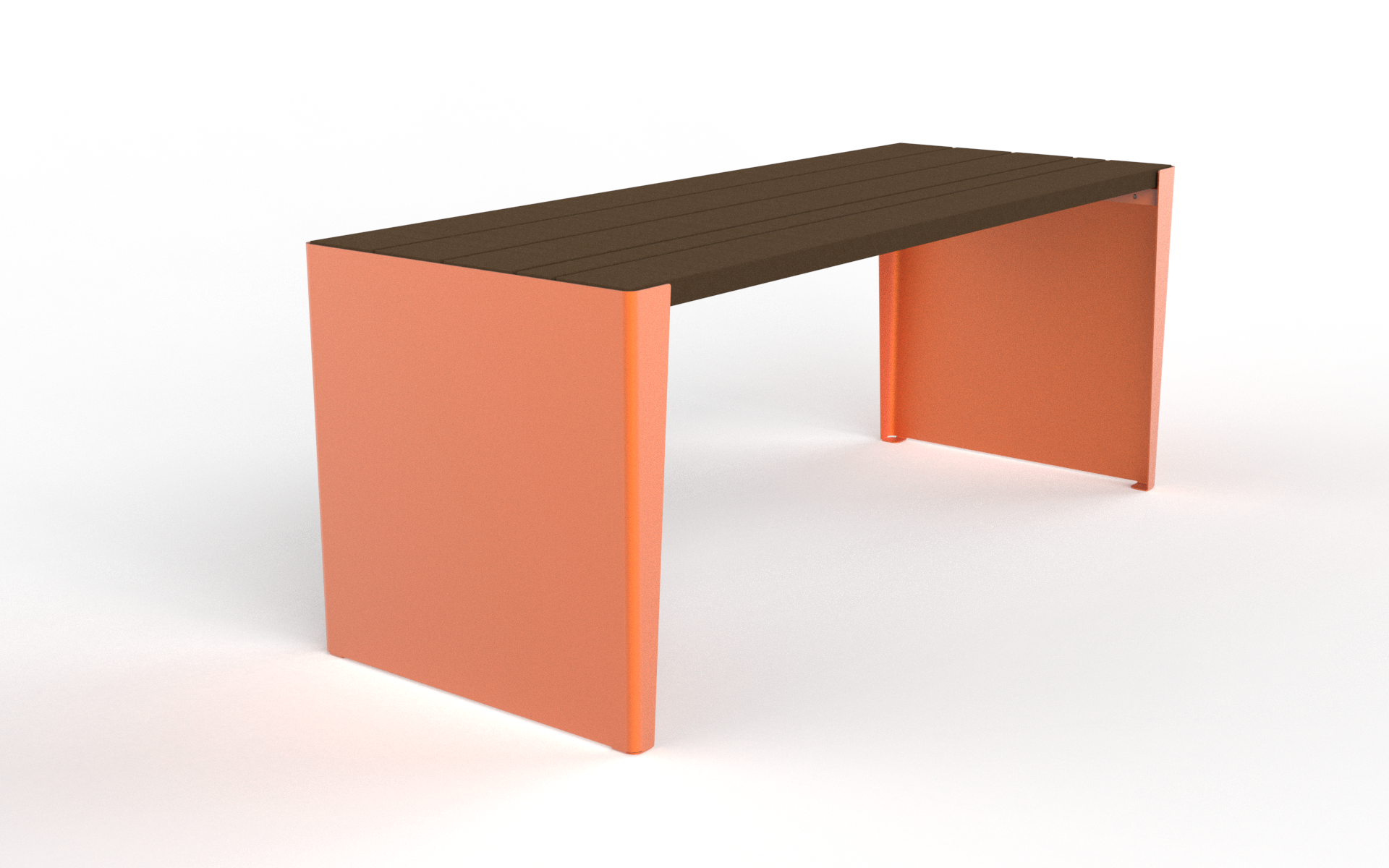 Parkbord Kuru, sluten gavel, SPM/M