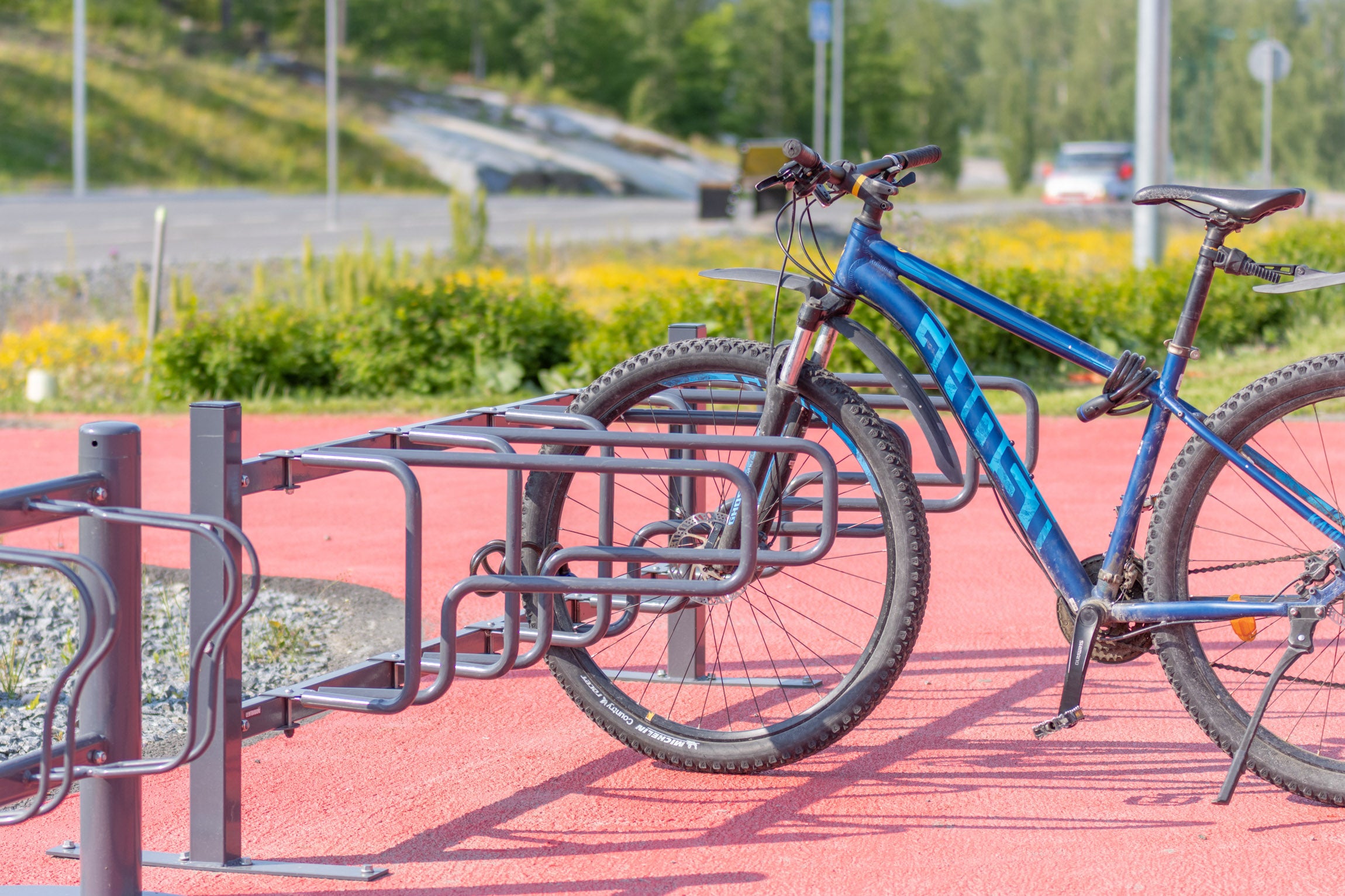 Lösningar för cykelparkering i dubbeldäck