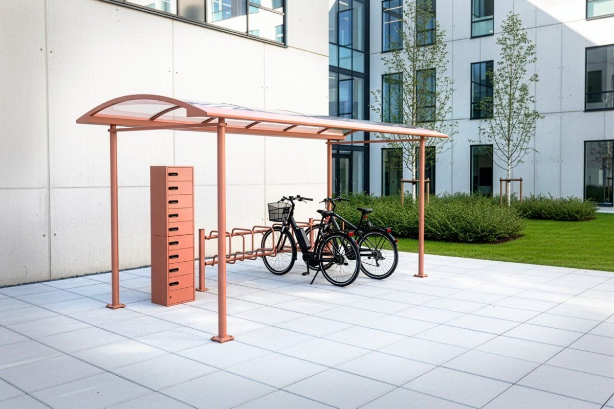Batteriskåp BSAFE 9, Corten
