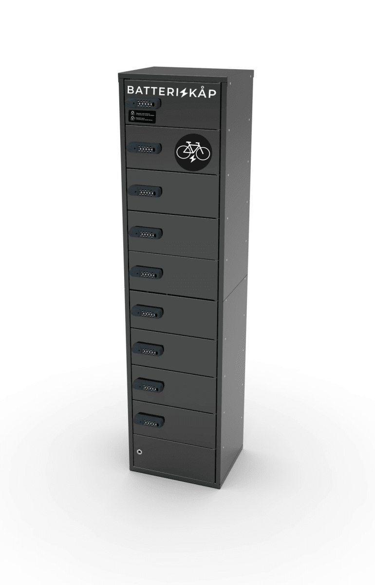 Batteriskåp BSAFE 9, Corten