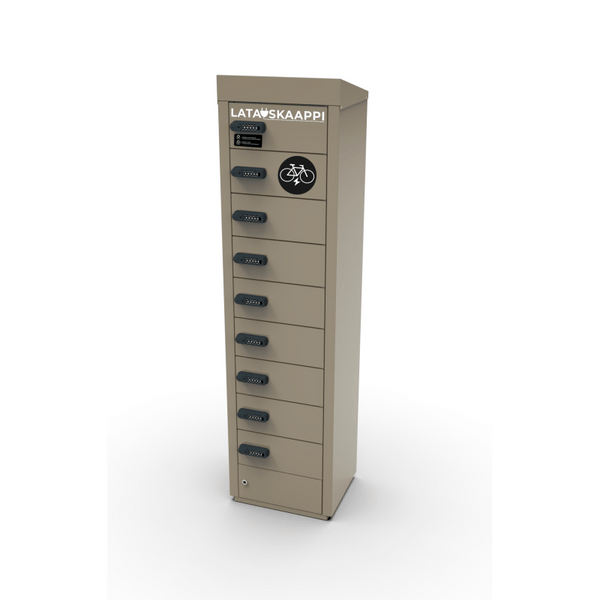 Laddskåp BSAFE Charge 9, isolerat och uppvärmt