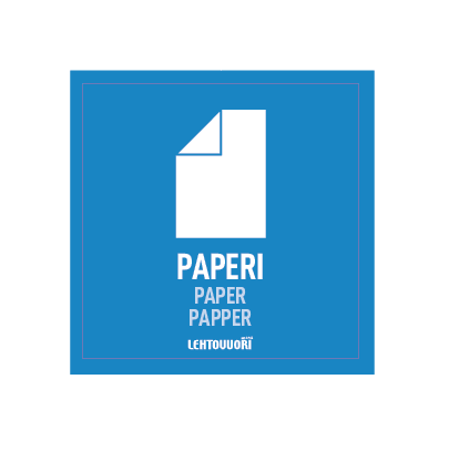 Edge sorteringsetikett, Papper