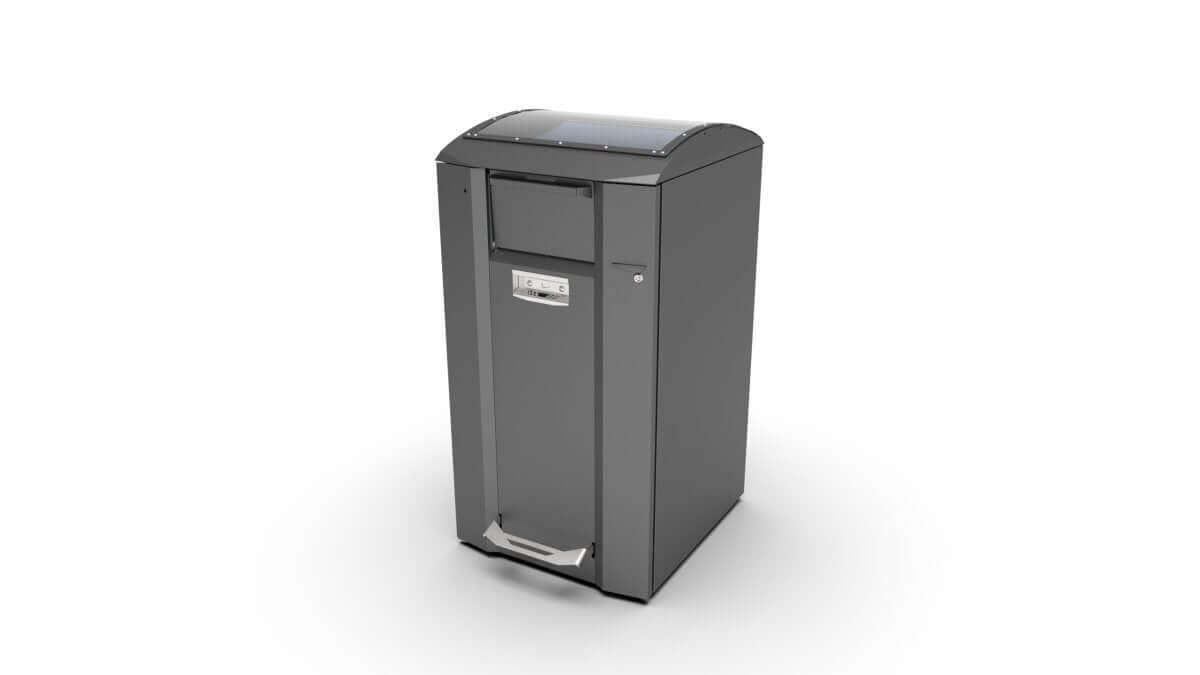 Integrerad askkopp CitySolar / CityPack
