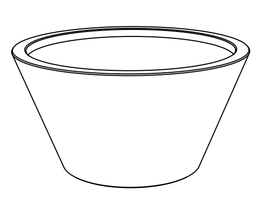 Planteringskärl mmcité Conics CON701