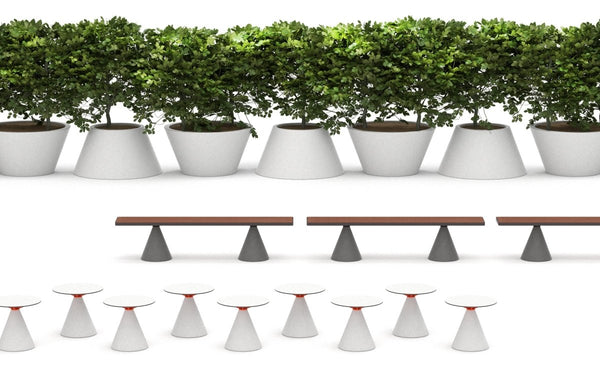 Planteringskärl mmcité Conics CON701