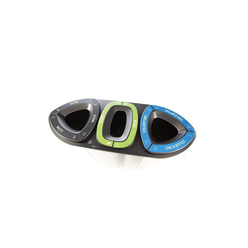 Sorteringskärl Bermuda Triple, pulverlackad