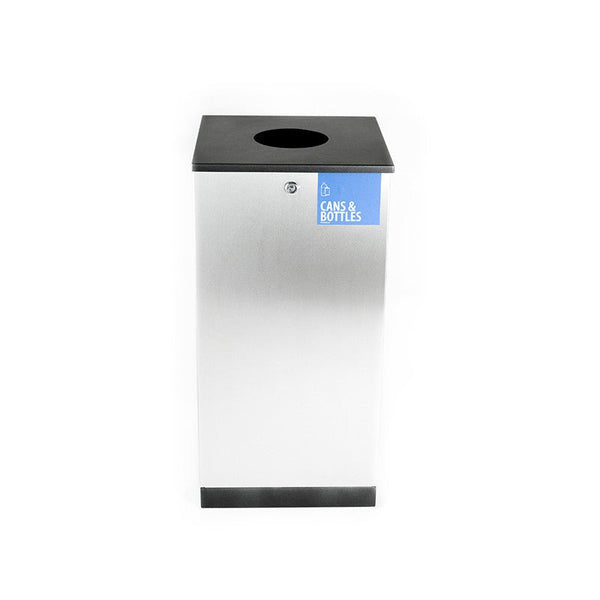 Sorteringskärl Edge 100 flaskor/burkar med lock, rostfritt stål