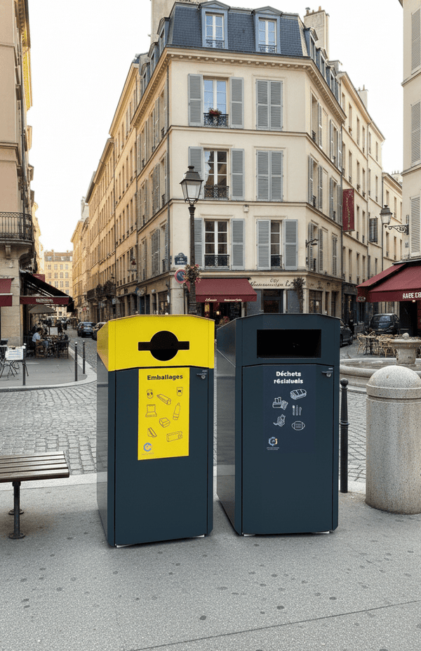 Sorteringskärl EkoCity Flow 240