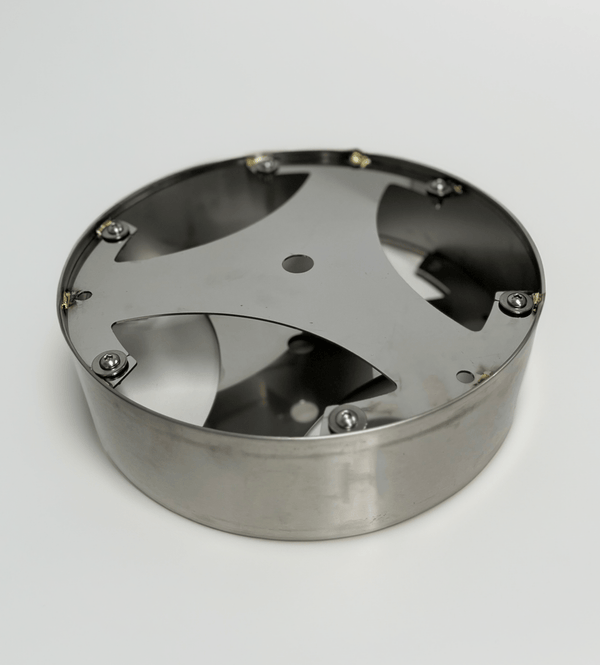 Metallsockel City 140/200, rostfritt stål