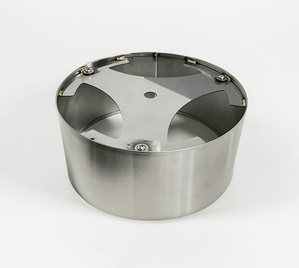 Metallsockel City 60/100, rostfritt stål